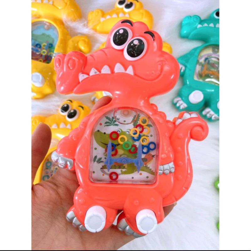 Game bấm vòng nước hình chú cá sấu dễ thương