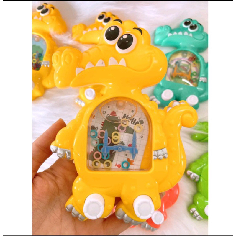 Game bấm vòng nước hình chú cá sấu dễ thương