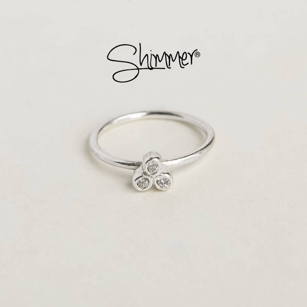 [OUTLET] Nhẫn bạc 925 Outlet 63 - Shimmer Silver