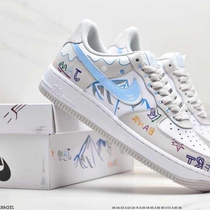 GGiày Thể thao sneaker Ni.ke Air Force 1 Xám Da Lộn lông Chuột, Giày AF1 Nam Nữ Đế Air Bản Chuẩn.Loanmisuxisl_giaydep99