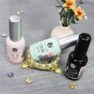 BASE - TOP - CỨNG MÓNG - Top Lỳ Hoa Hồng có LOGO [ Hàtrang_nails ]