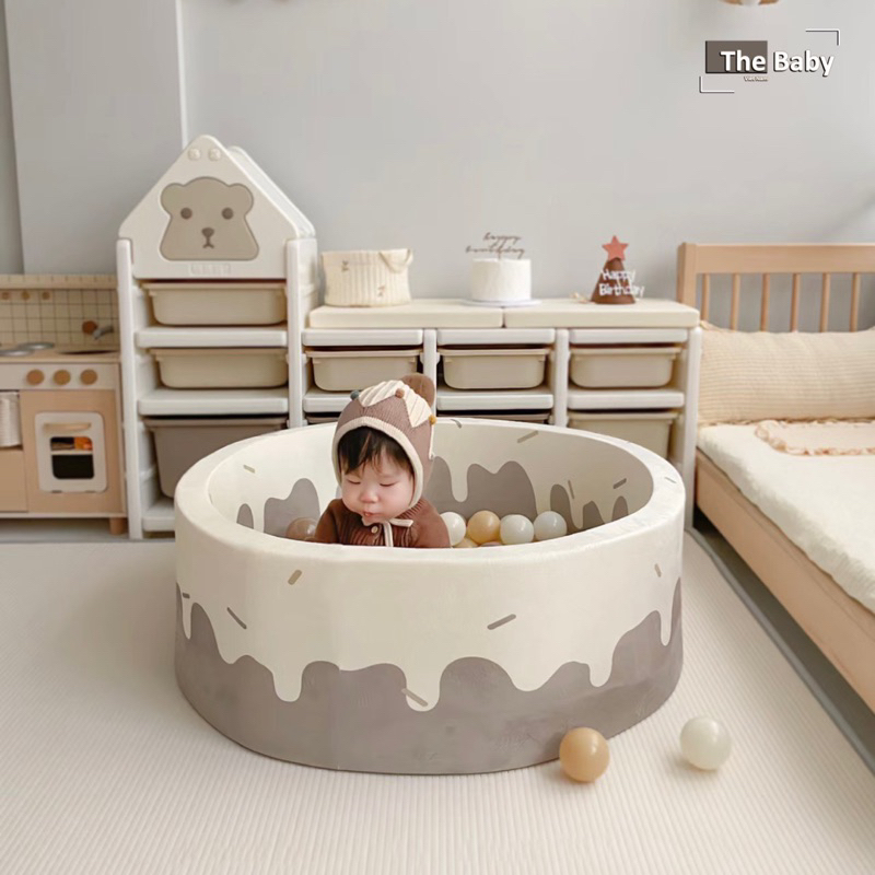 Bộ bể bóng Cake trẻ em xinh xắn / Cake Ball Pool