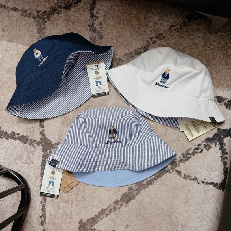 Mũ gấu thêu 2 mặt hàng WHOAU AUTHENTIC