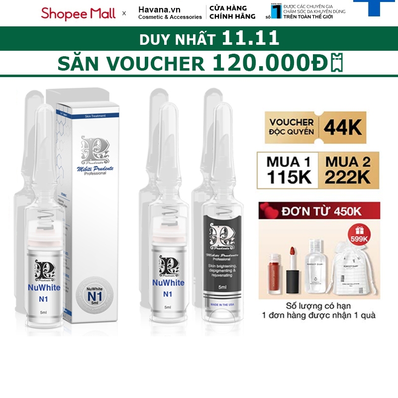 Kem làm hồng nhũ hoa Nuwhite N1 Mibiti Prudente