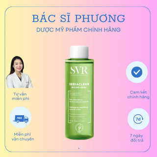 Toner SVR Sebiaclear Micro Peel Nước Cân Bằng cho da dầu mụn 150mL