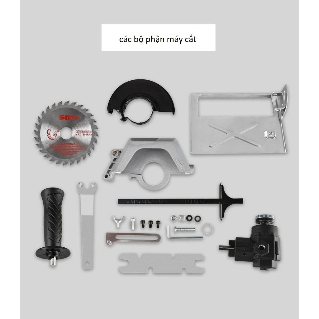 Bộ chuyển đổi máy khoan thành máy cưa,khoan,cắt cầm tay