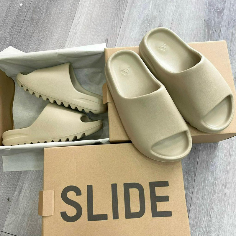 Dép quai ngang Yz Slide bánh mì đúc Nam Nữ