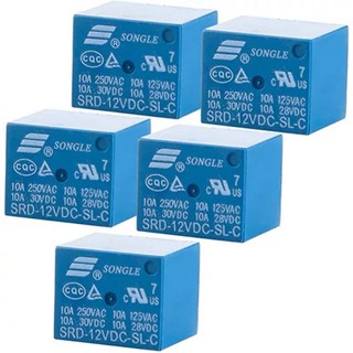 Rơ le 5 chân 5v và 12v loại tốt
