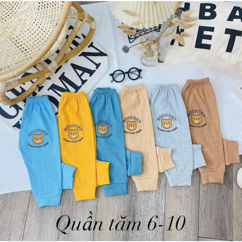 Quần dài cho bé trai bé gái RICHKID chất thun lạnh mềm mịn cho bé
