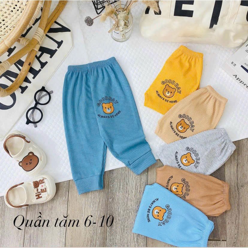 Quần dài cho bé trai bé gái RICHKID chất thun lạnh mềm mịn cho bé