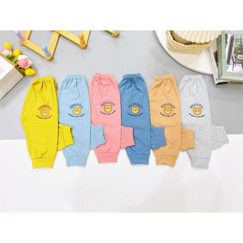 Quần dài cho bé trai bé gái RICHKID chất thun lạnh mềm mịn cho bé