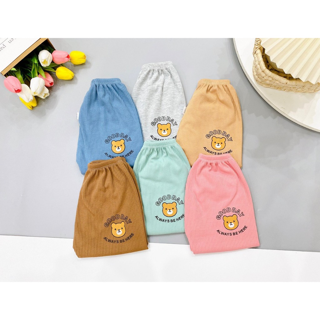 Quần dài cho bé trai bé gái RICHKID chất thun lạnh mềm mịn cho bé