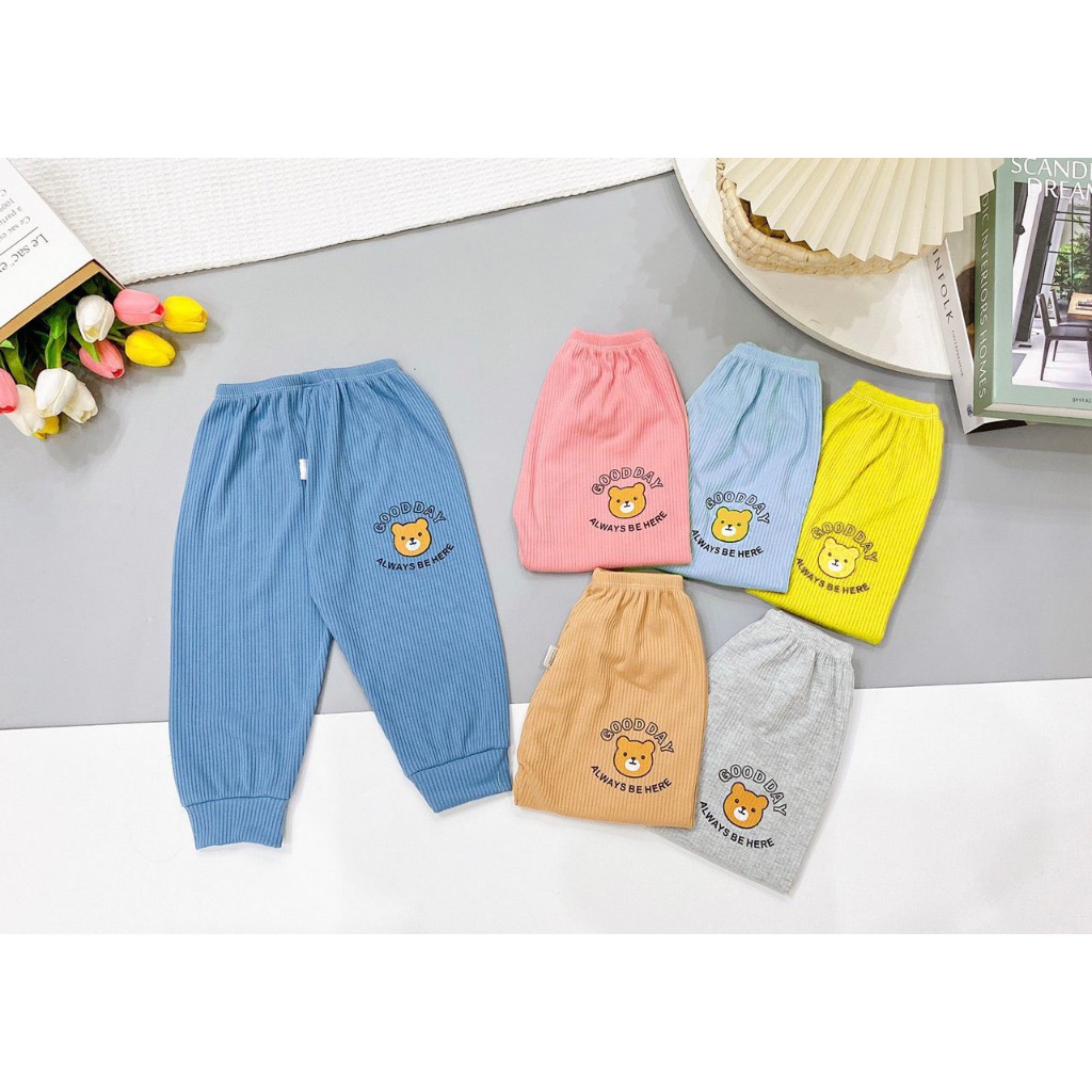 Quần dài cho bé trai bé gái RICHKID chất thun lạnh mềm mịn cho bé
