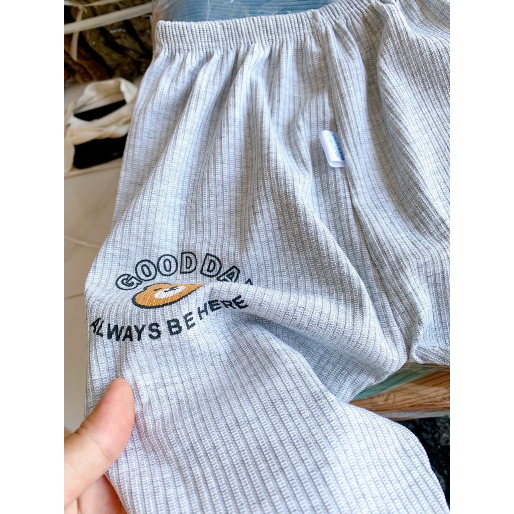 Quần dài cho bé trai bé gái RICHKID chất thun lạnh mềm mịn cho bé