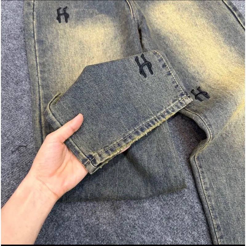 QUẦN JEAN SUÔNG ỐNG ĐỨNG THUÊ KIỂU DÁNG CỰC TRẺ TRUNG SIÊU HOT THỜI TRANG THU ĐÔNG Q2