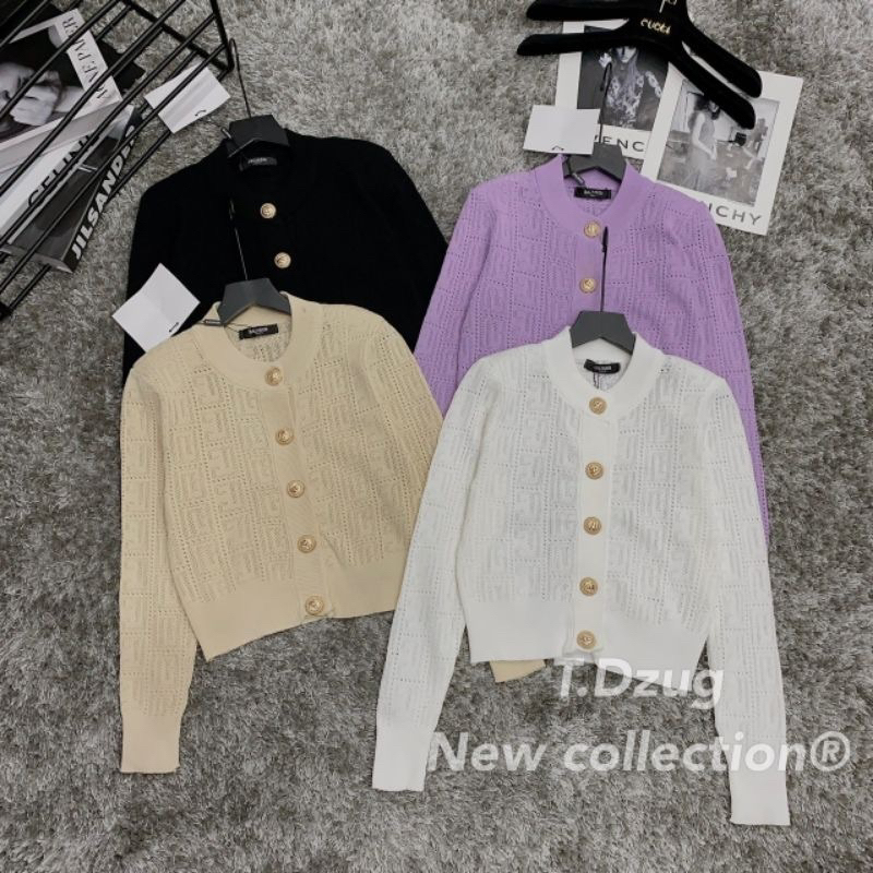 Áo len dài tay mtg độn vai BL QCL1