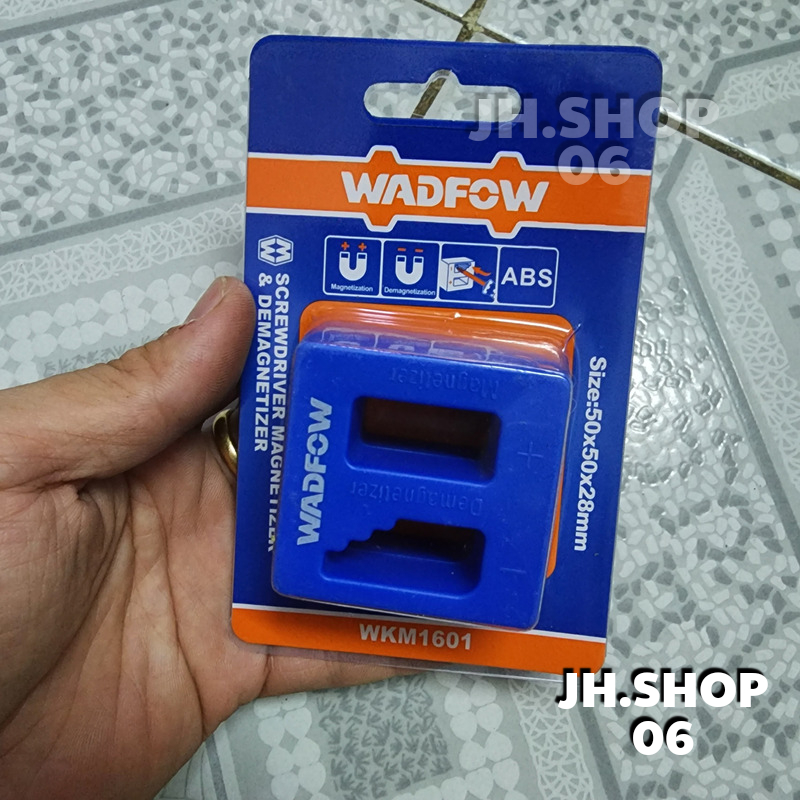 Cục nạp xả từ tính tua vít 50x50x28mm WadFow WKM1601