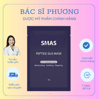 Mặt nạ Smas Peptide Silk Mask cấp ẩm làm dịu da