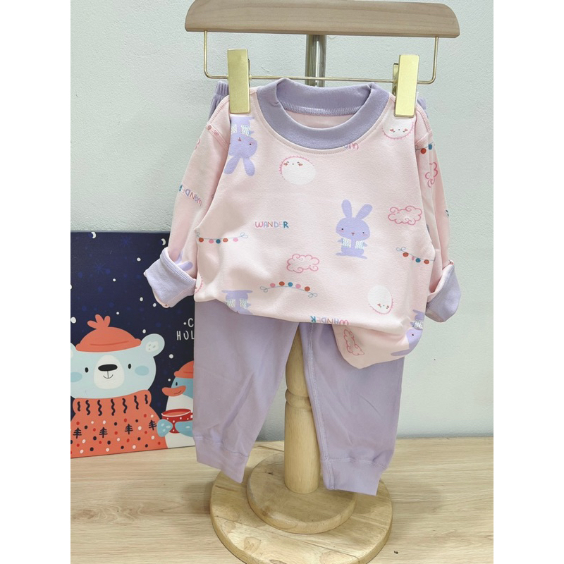 BỘ COTTON KHÁNG KHUẨN DÀY XỊN ĐẸP CHO BÉ