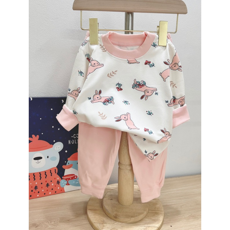 BỘ COTTON KHÁNG KHUẨN DÀY XỊN ĐẸP CHO BÉ