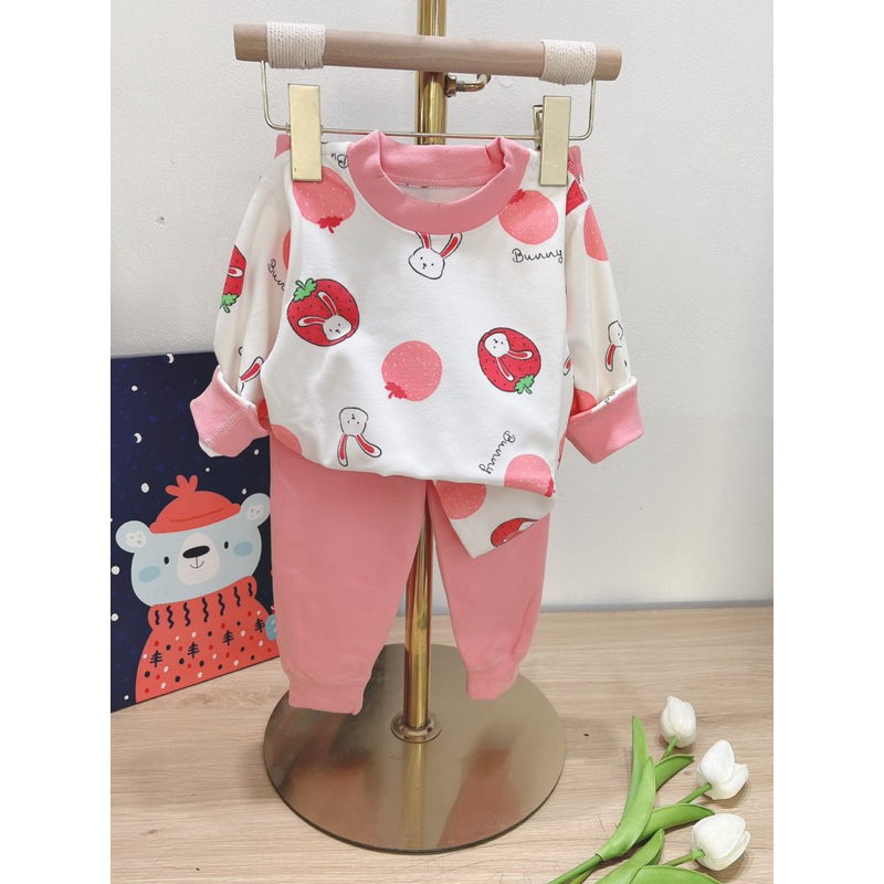 BỘ COTTON KHÁNG KHUẨN DÀY XỊN ĐẸP CHO BÉ