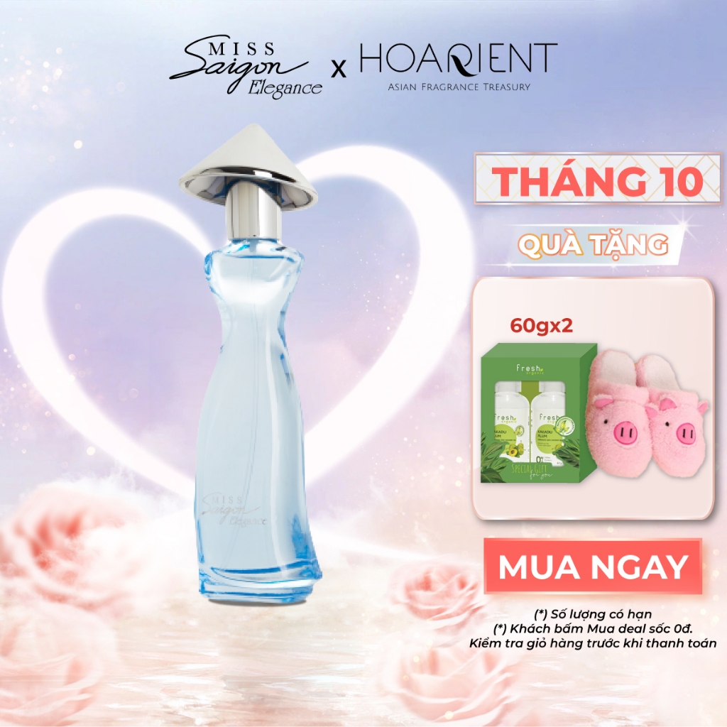 Nước hoa nữ Miss Saigon Elegance Sapphire 50ml - Hương Tinh Khiết