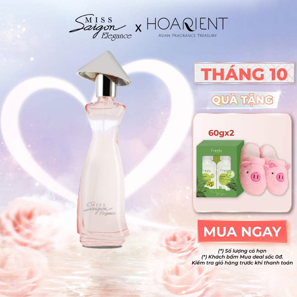 Nước hoa nữ Miss Saigon Elegance Ruby 50ml - Hương Ngọt Ngào