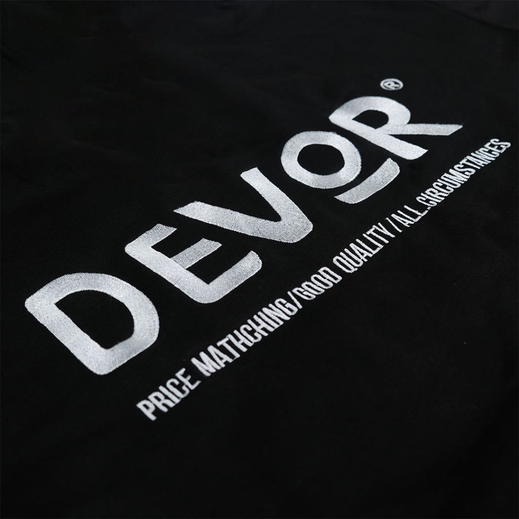 Áo Hoodie DEVOR Basic , From Rộng Logo Thêu/In cao thành - Định lượng 400GSM