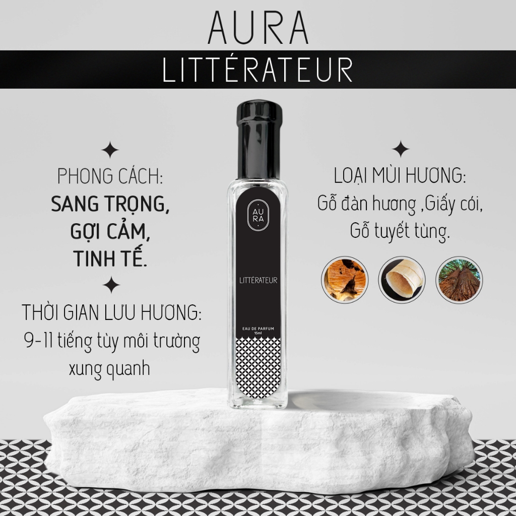 Nước hoa LITTERATEUR 15ml EDP