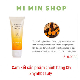 Sữa rữa mặt nghệ nhật Swhite