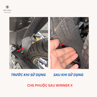 Miếng dán chắn bùn phuộc sau Winner