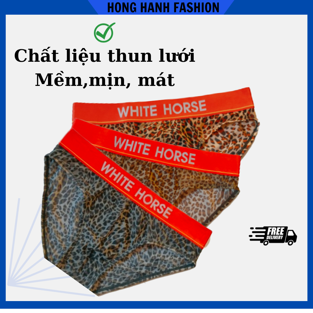Quần sịp nam from ôm nam tính. Mặc quần lót nam lưới thông hơi mềm mịn thoáng mát , có đủ size , ship từ 3c