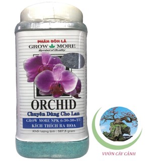 Phân bón lá grow more orchid npk 6-30-30+te - #423a# 567,5g