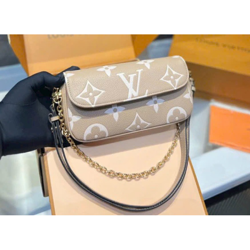 TÚI LV IVY DA BICOLOR SP FULL 2 BOX