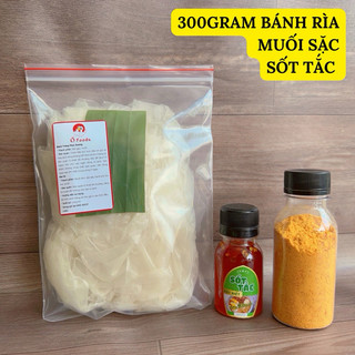 Bánh tráng phơi sương muối sặc tặng sốt tắc chua cay-