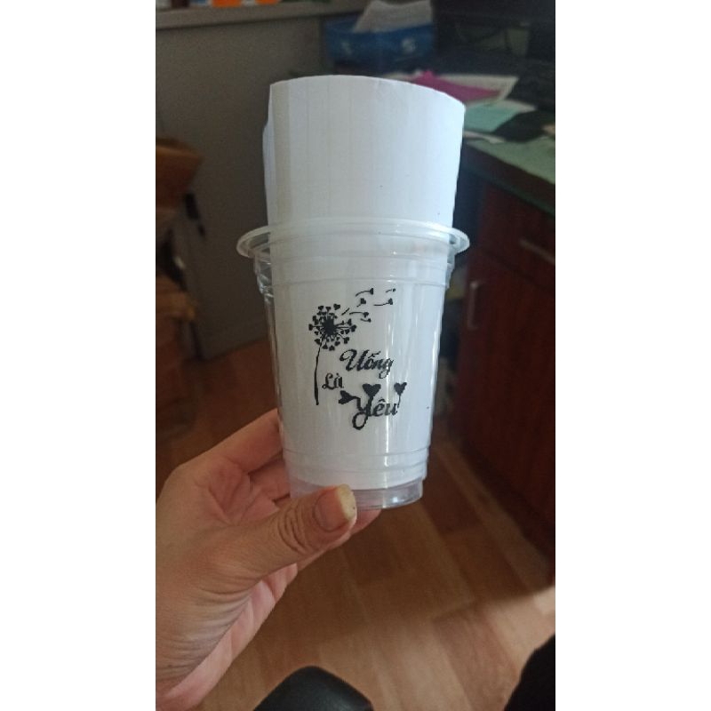 Thùng ly 1000 cái pp360ml,pp500ml,pp700ml in logo do khách đặt k lấy