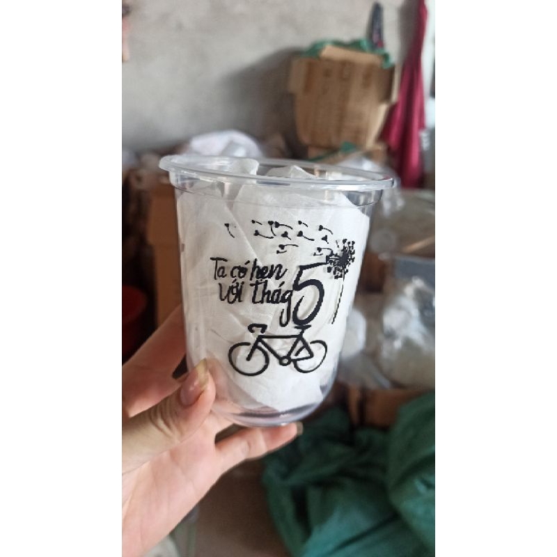 Thùng ly 1000 cái pp360ml,pp500ml,pp700ml in logo do khách đặt k lấy