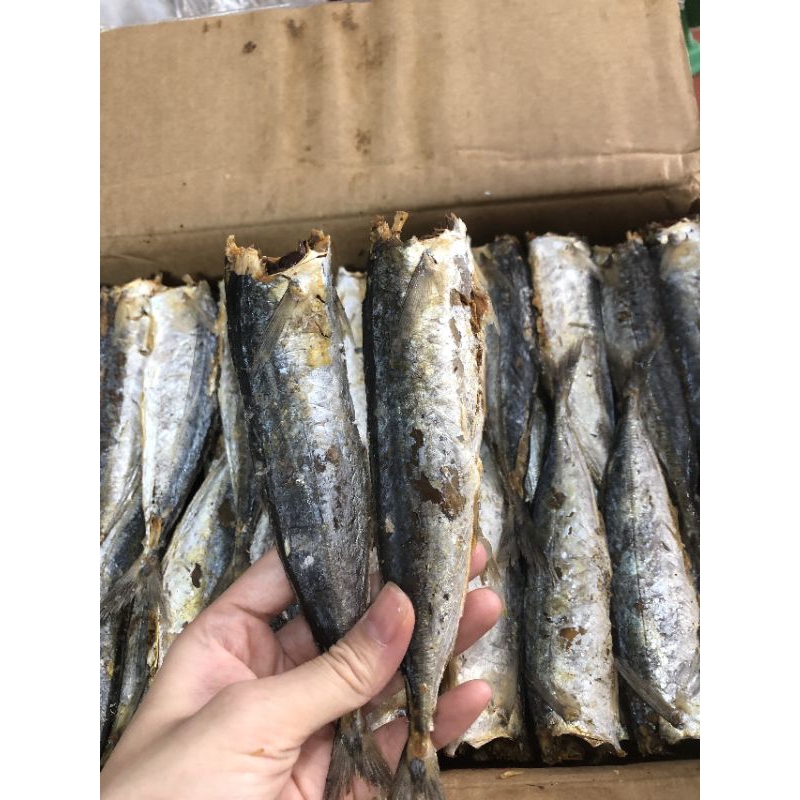 500g KHÔ CÁ NỤC HẤP MẶN 22-25 con/ CÁ NỤC KHÔ