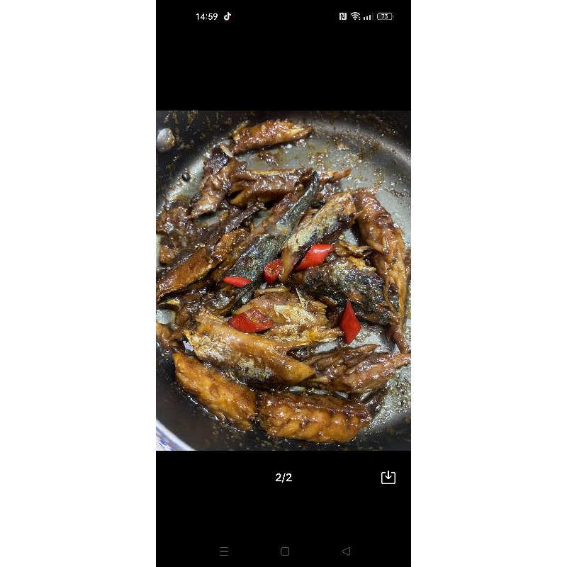 500g KHÔ CÁ NỤC HẤP MẶN 22-25 con/ CÁ NỤC KHÔ