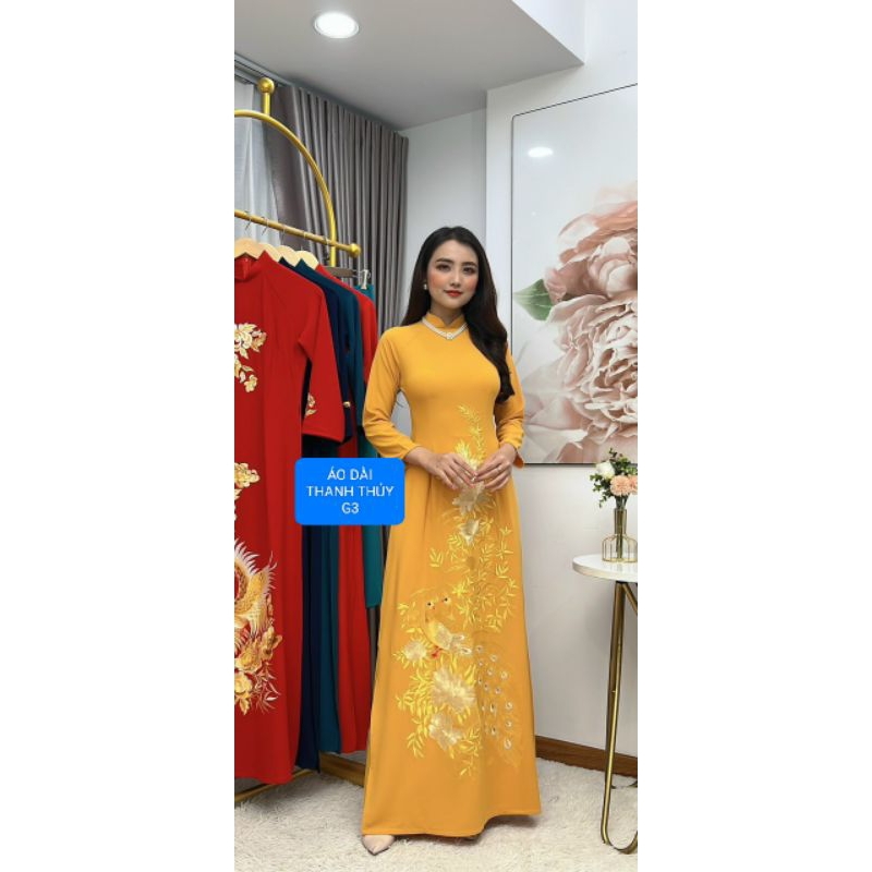 ÁO DÀI SUI GIA-ÁO DÀI MẸ CÔ DÂU-CHÚ RỂ ĐỦ SIZE S/M/L/Xl/2xl/3xl/4xl/5xl