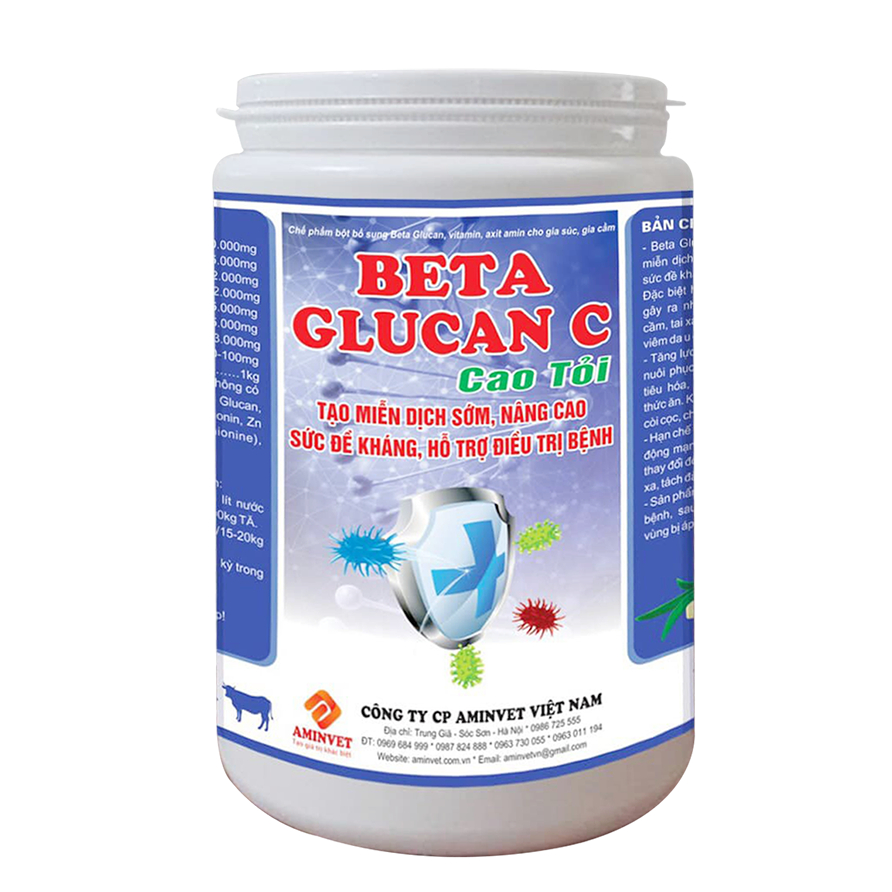 Glucan tỏi (1kg) chỉ dùng trong thú y