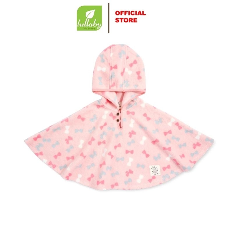 Áo choàng Lullaby có mũ chất nỉ lông cho bé trai, bé gái NH275V