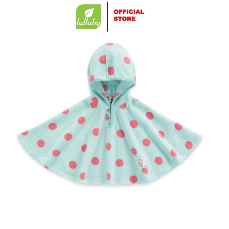 Áo choàng Lullaby có mũ chất nỉ lông cho bé trai, bé gái NH275V