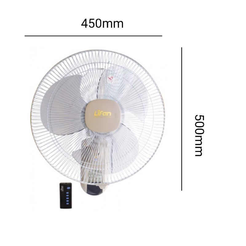 Quạt treo tường đảo hình sóng Lifan TE-1689