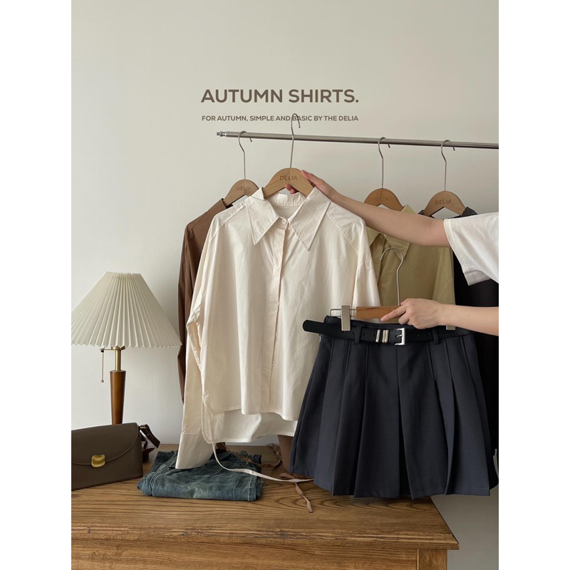 006 ÁO SƠ MI DÀI TAY DÂY ĐAI EO