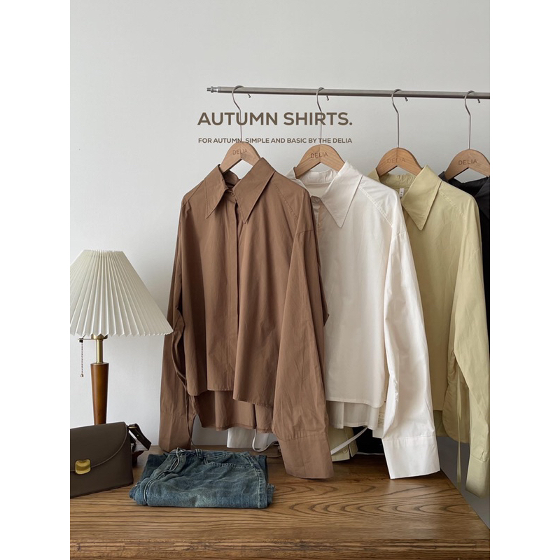 006 ÁO SƠ MI DÀI TAY DÂY ĐAI EO