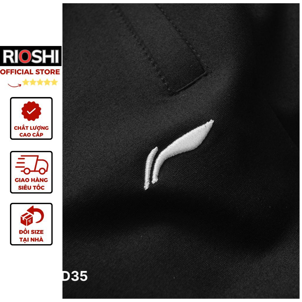 Bộ nỉ thể thao nam kéo khoá cao cấp dày dặn hàng hiệu Rioshi RD67 - Set bộ thu đông nam dài tay 2023 Hàng Xuất Dư