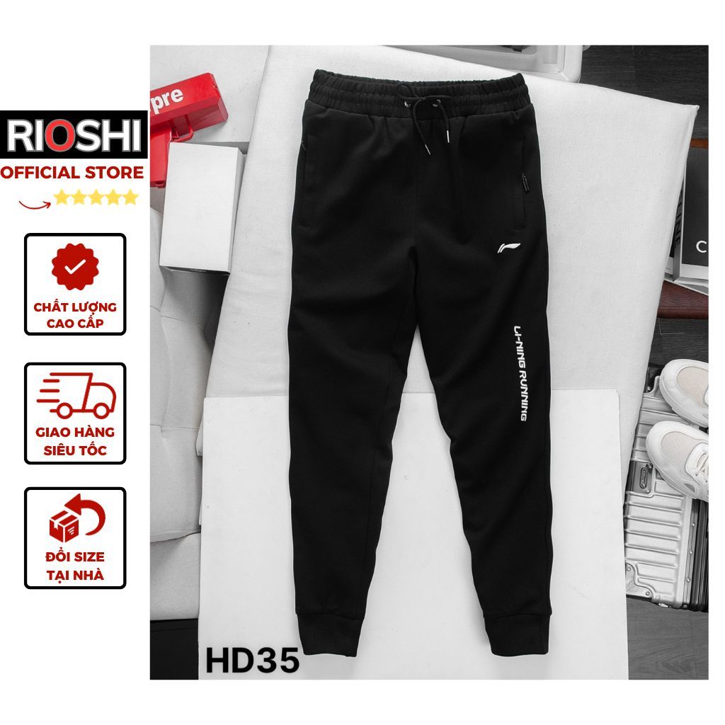 Bộ nỉ thể thao nam kéo khoá cao cấp dày dặn hàng hiệu Rioshi RD67 - Set bộ thu đông nam dài tay 2023 Hàng Xuất Dư
