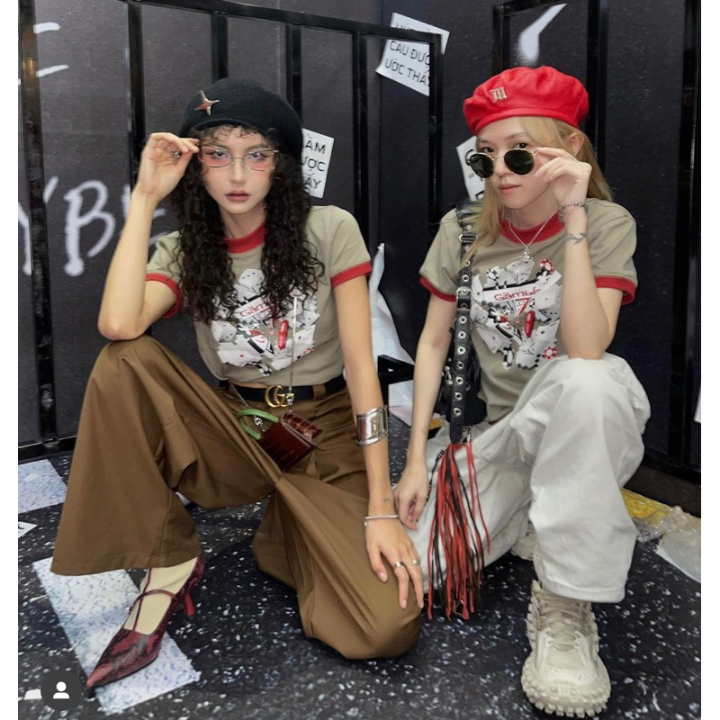 Áo Baby Tee brand Gamble.worldwide