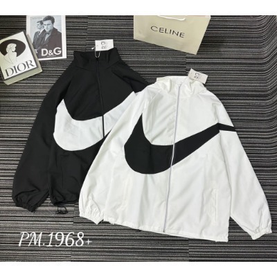Áo khoác Gió nữ NIKE Big Logo siêu hot, Jacket NIKE vải dù 2 lớp cao cấp thời trang Hàn Quốc ABCD Boutique KD05 Xinh